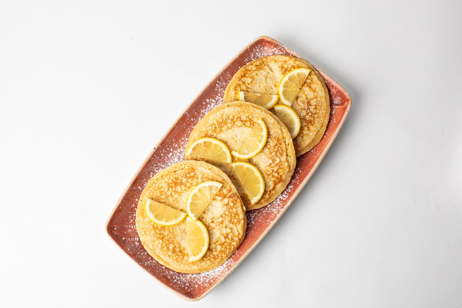Sugar & Lemon Pancakes