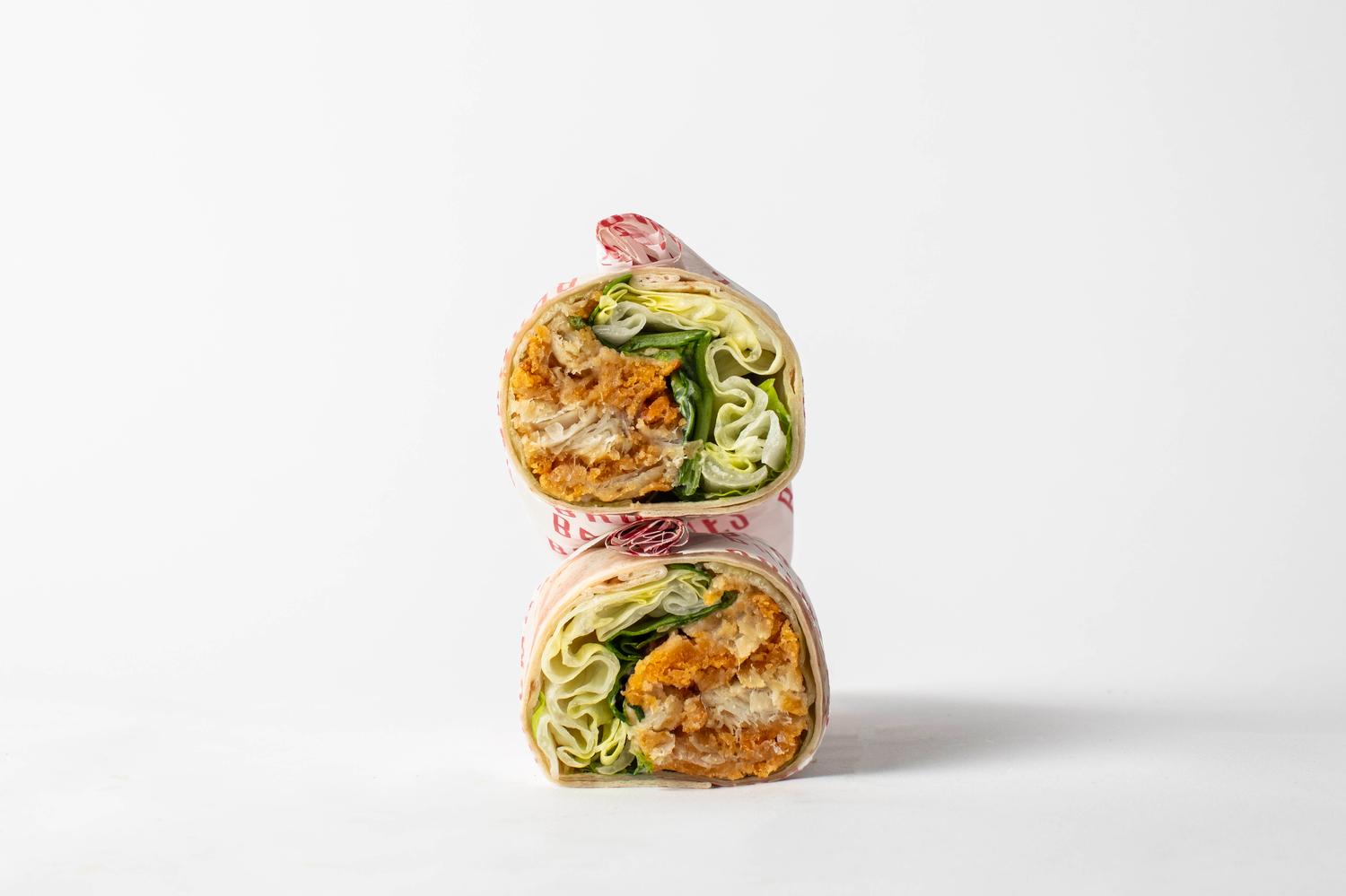 Fish Fingers & Tartar Sauce Wrap