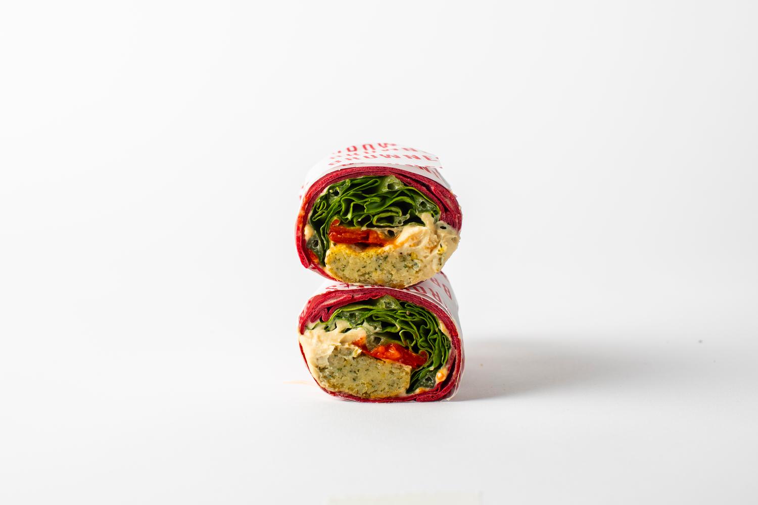 Falafel Hummus Wrap