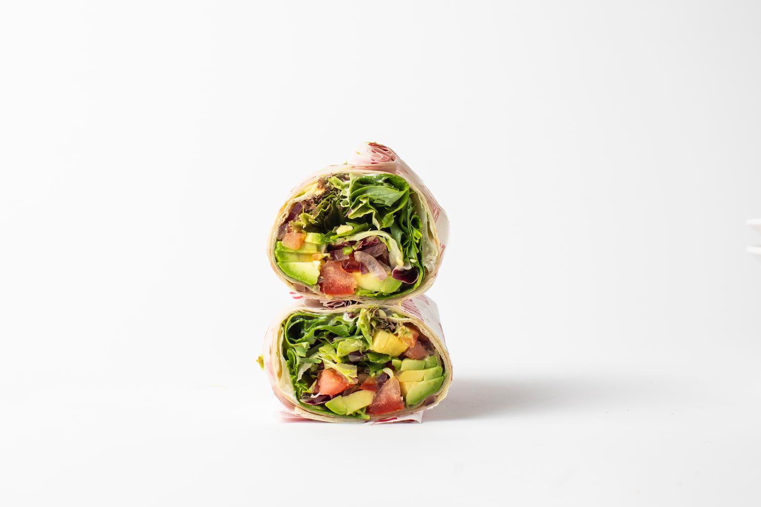 Avocado & Tomato Salsa Wrap