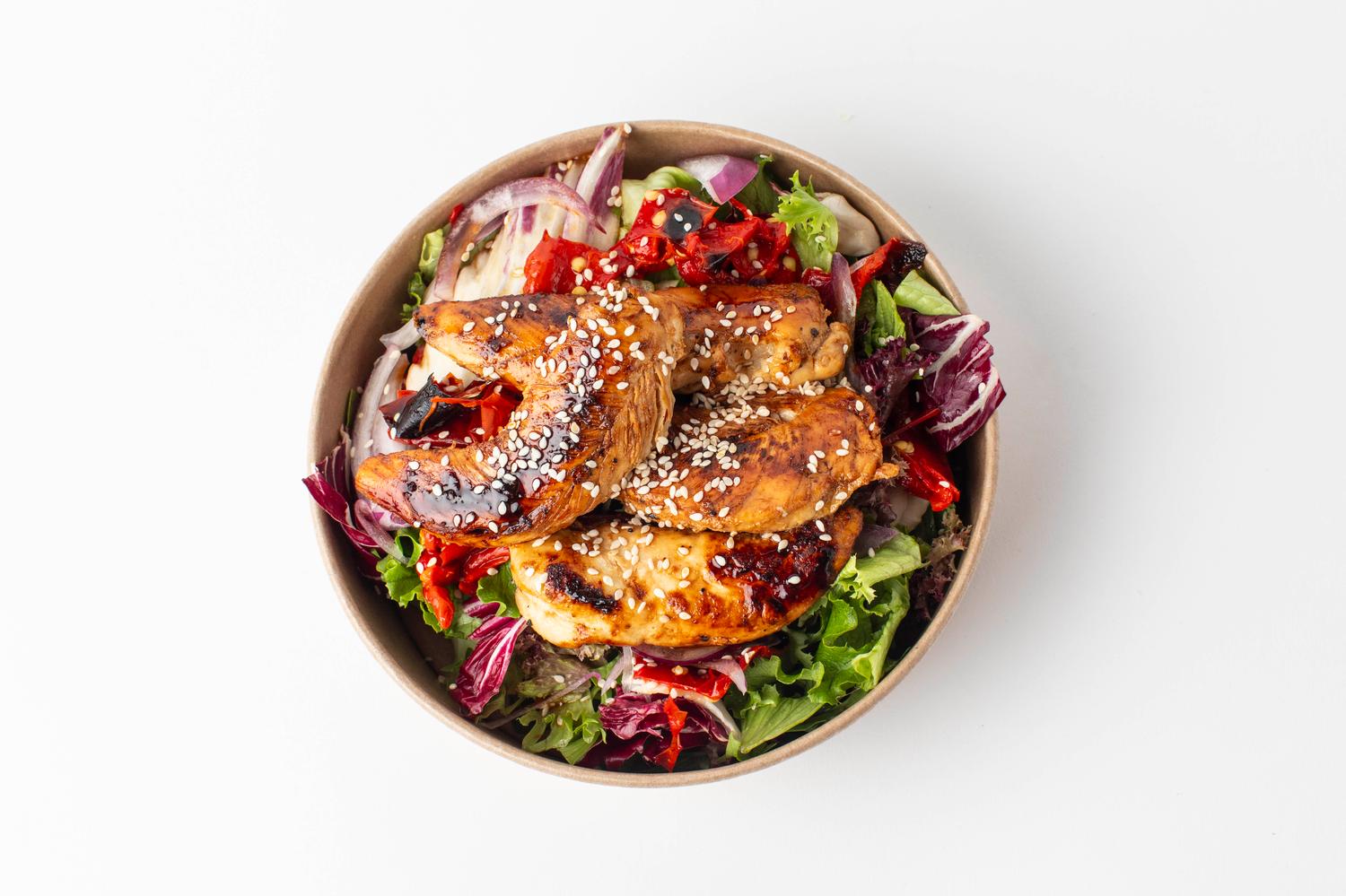 Chicken Teriyaki Salad
