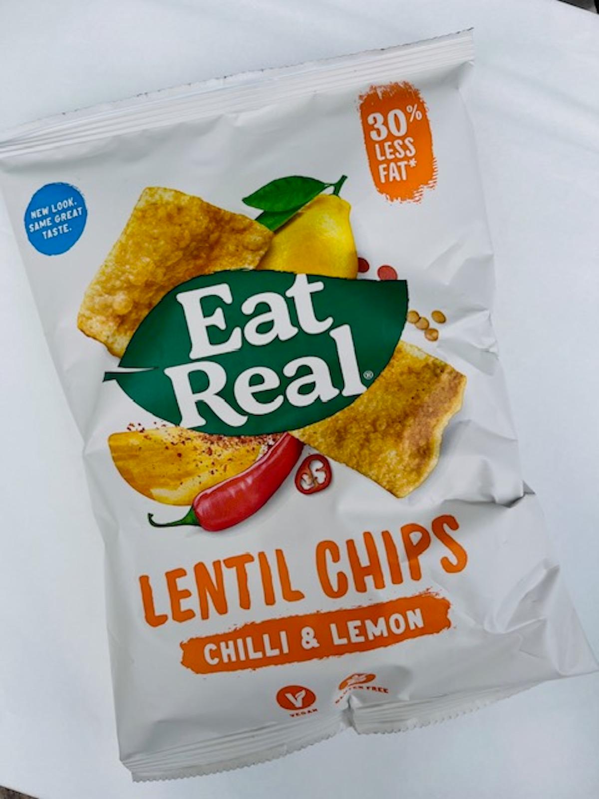 Eat Real Lentil Chips - Chilli & Lemon