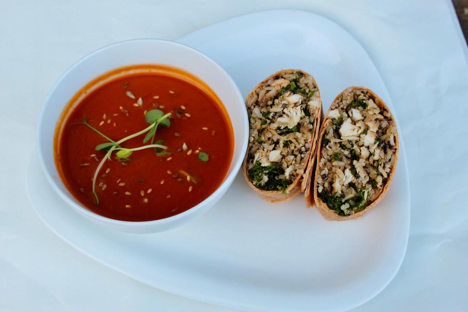 Soup & Wrap Combo