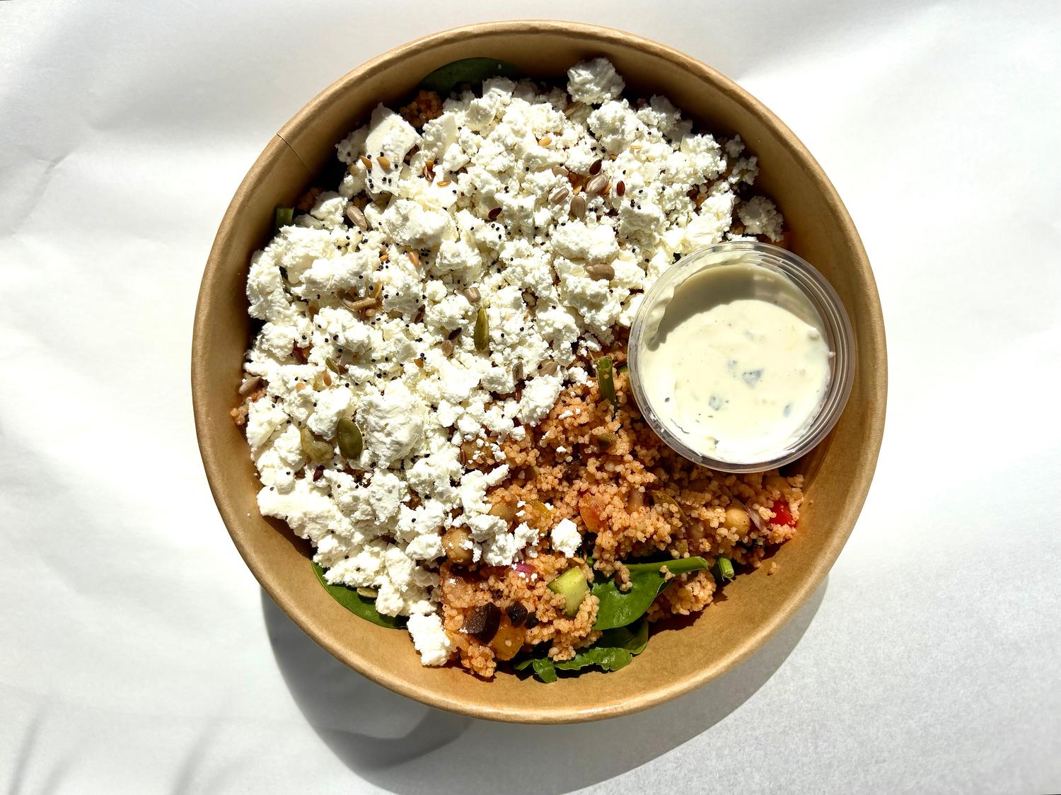 Moroccan Couscous Salad / feta