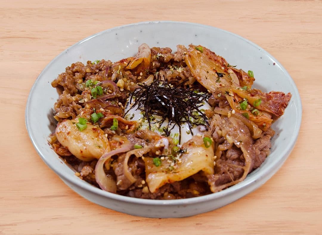 Kimchi Beef Rice Bowl