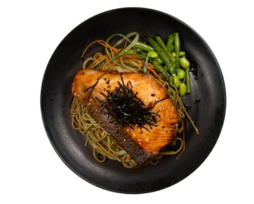 Salmon Soba Bowl
