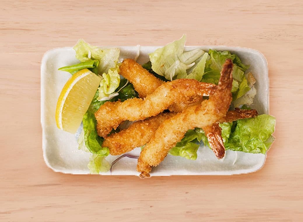 Fried Panko Crusted Shrimp