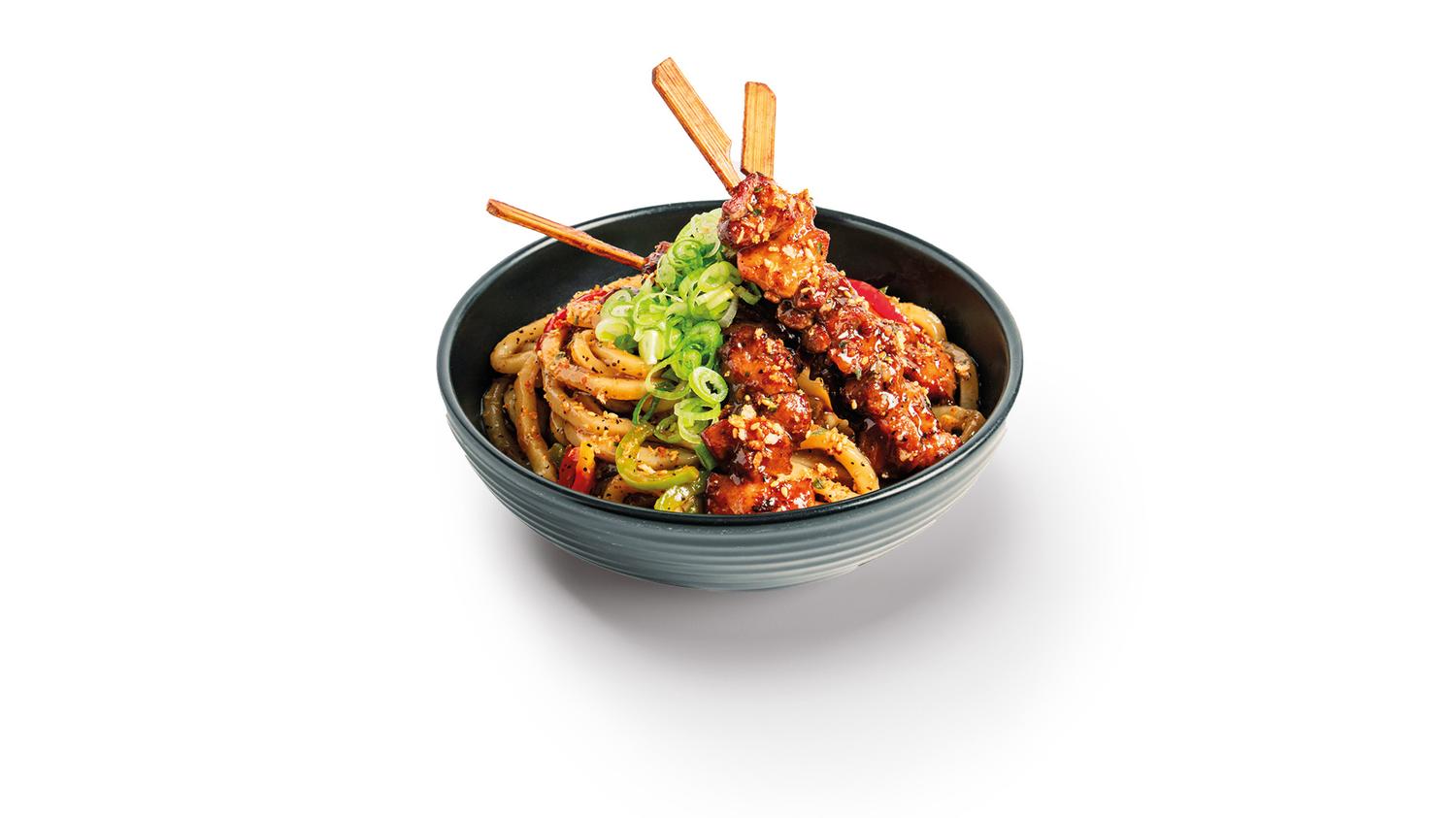Chicken Yakitori Udon