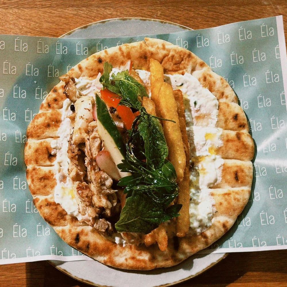 Chicken Gyro Wrap
