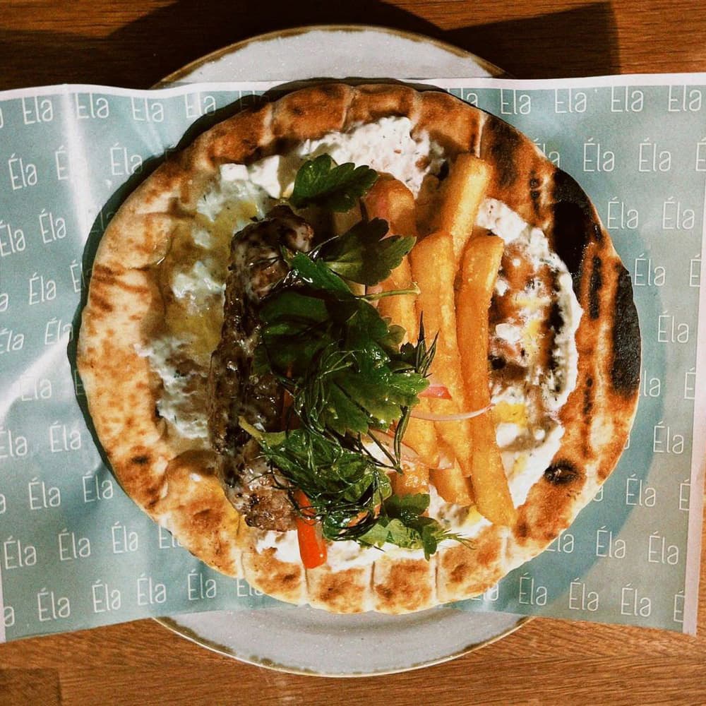 Beef Kofta Wrap