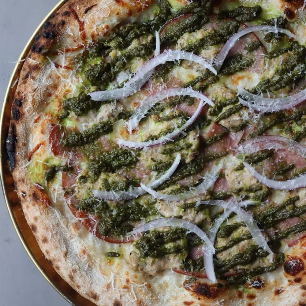 Pesto Manifesto Pizza
