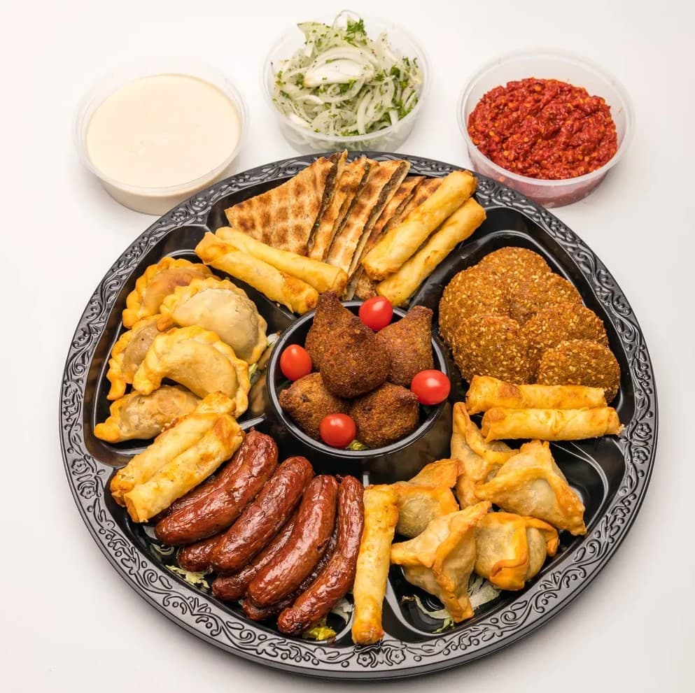 Big Mix Hot Mezzeh Platter