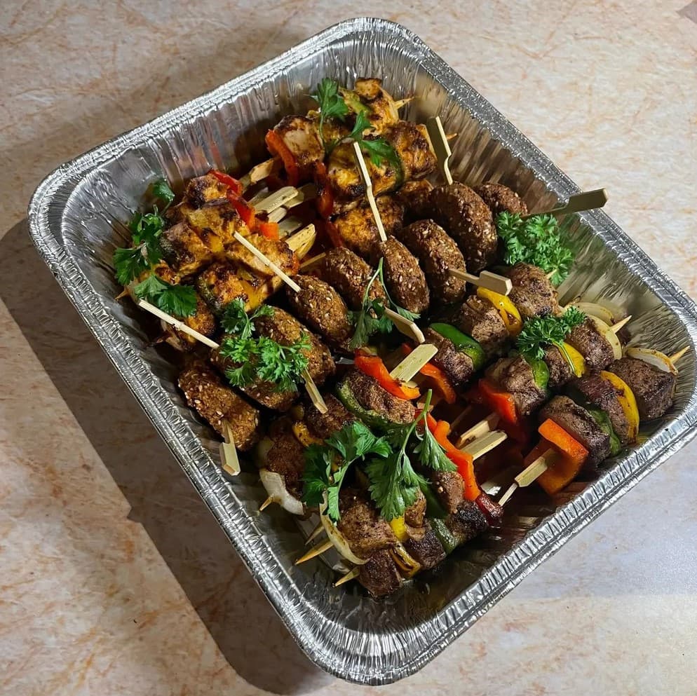 Skewer Party Platter For 3