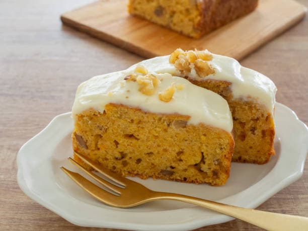 Carrot cake – glaze 