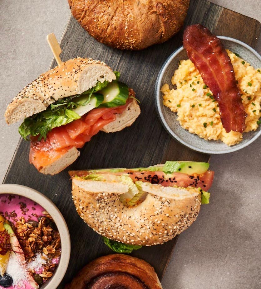 Bagels with sesame or naturel