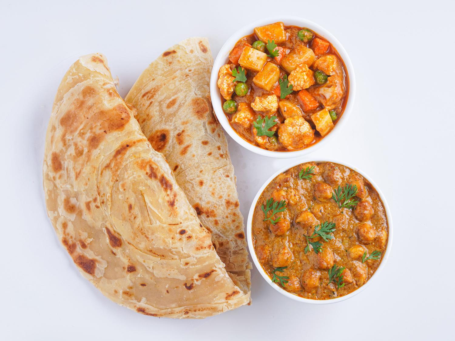 Veg Handi & Chole Laccha Paratha Box