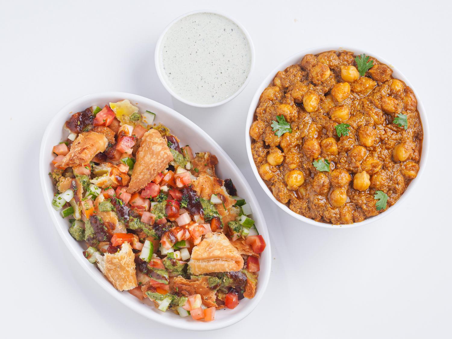 Samosa Chole Chaat Box