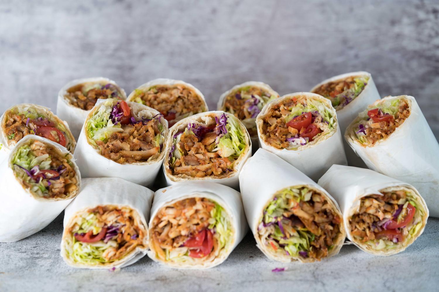 Platter of 40 Half Rolls