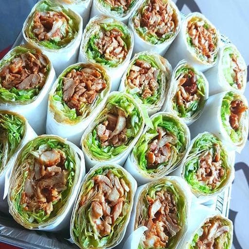 Platter of 20 Half Rolls