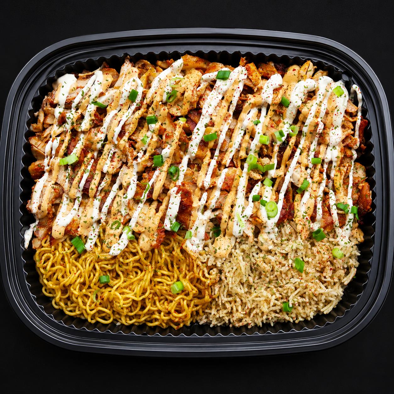 Half & Half Tray
