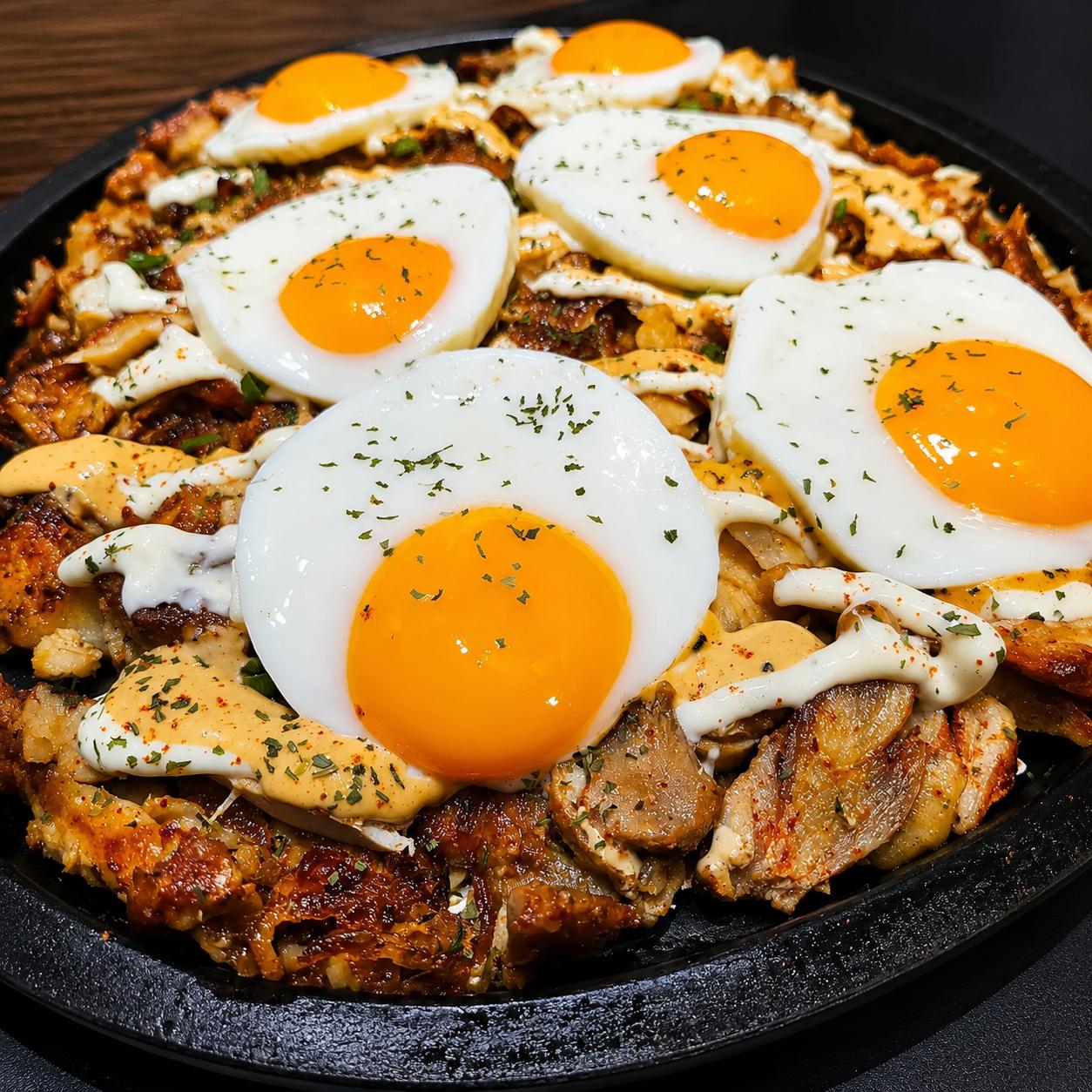 Meat & Eggs Tray