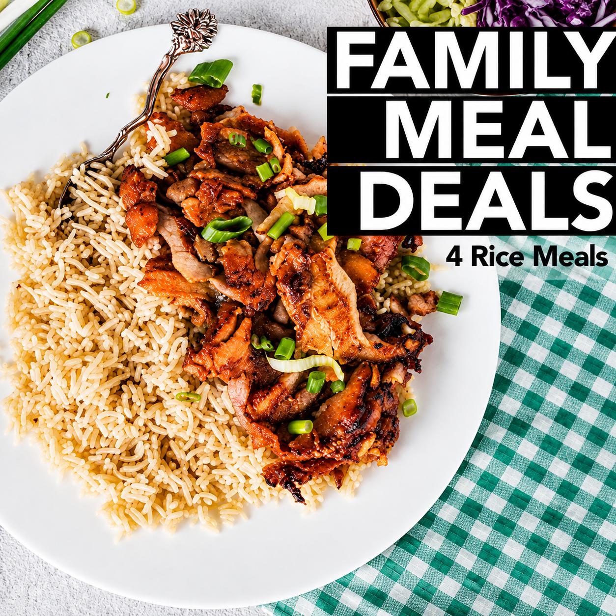 SAVE! Kebab Rice Family Set
