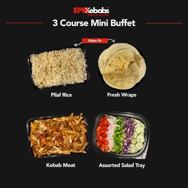 3 Course Mini Buffet