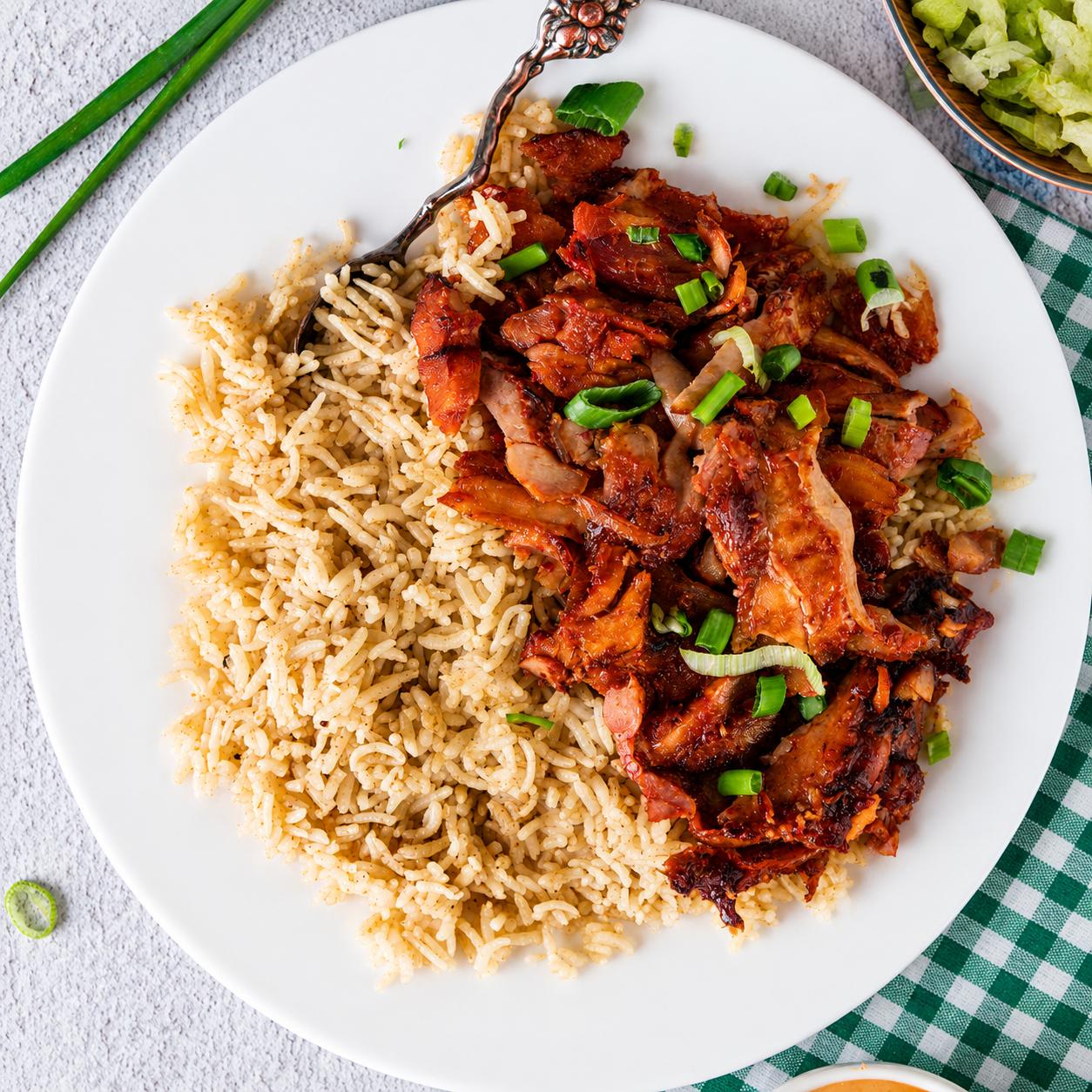 Kebab Pilaf Rice Combo