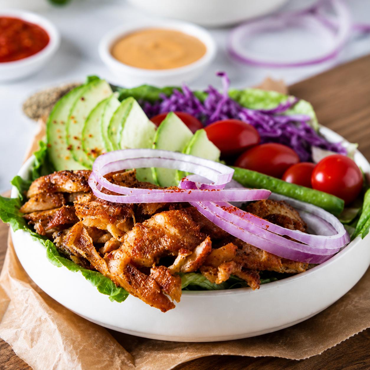 Kebab Salad Combo