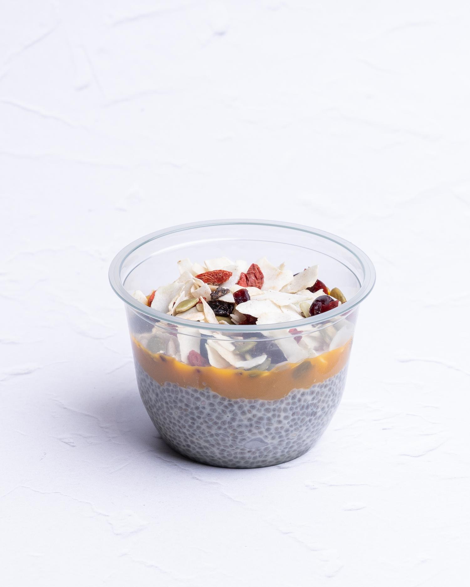 Coconut Chia& Mango Breakfast Pot(vegan)