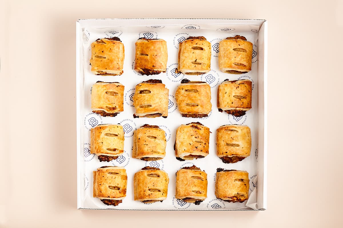 Vegan Sausage Rolls Board