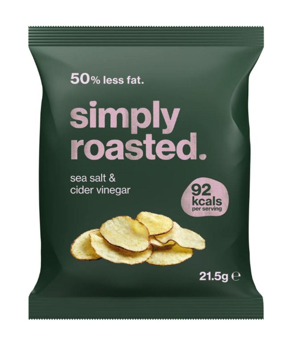 Simply Roasted Crisps Sea Salt & Cider Vinegar