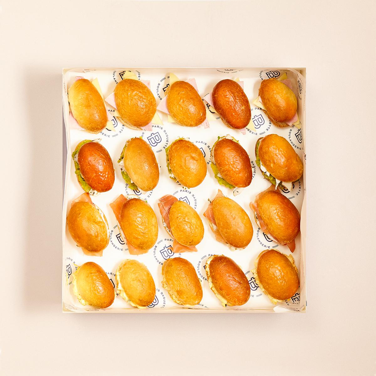 Mini Brioche Buns Board