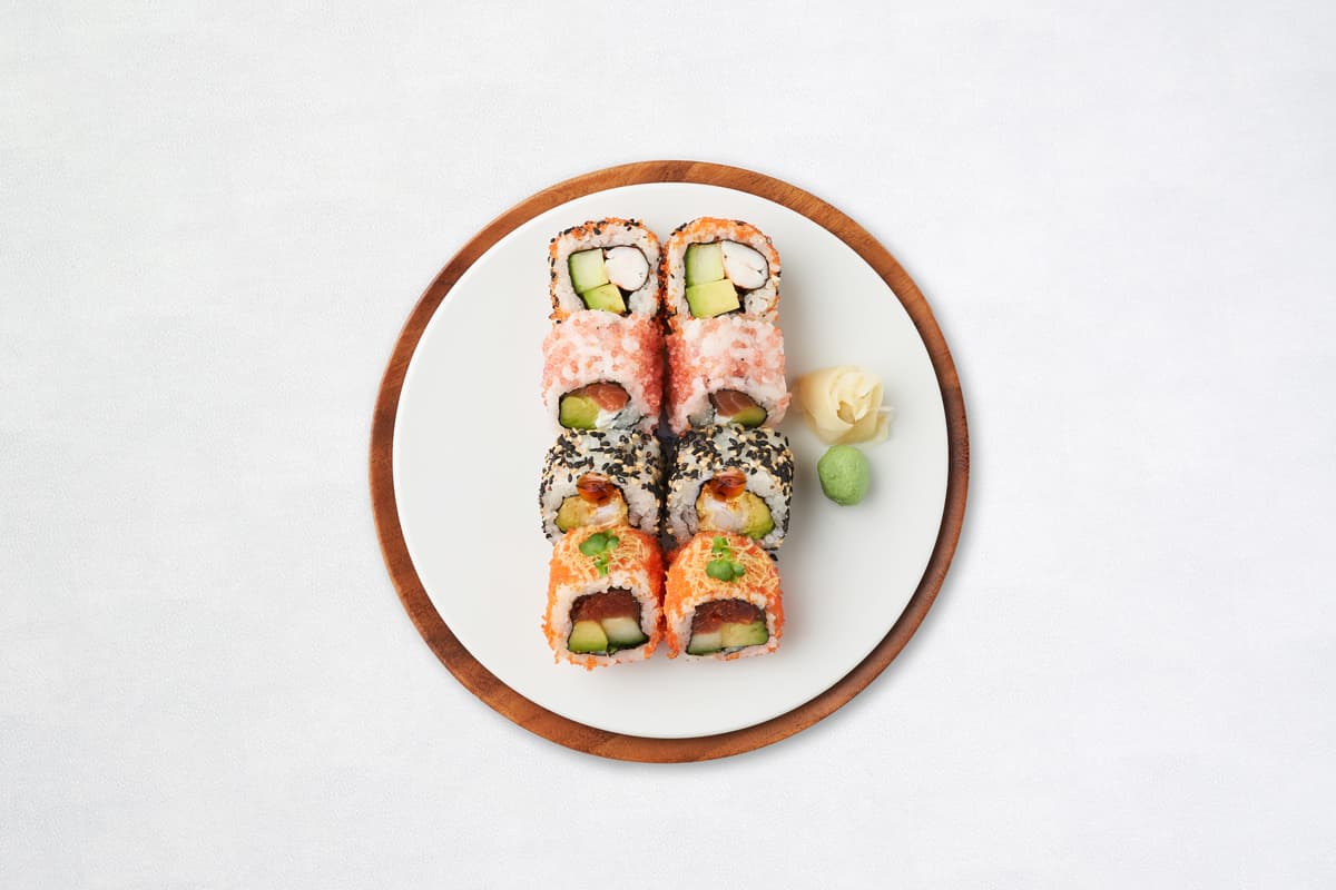 Mixed Seafood Maki (16pcs)