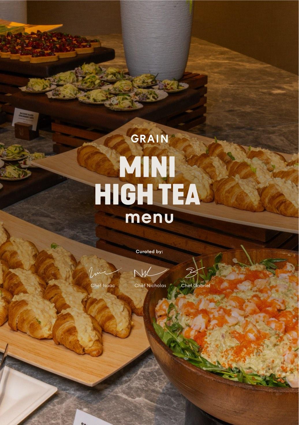 Grain Mini High Tea Buffet - Classic