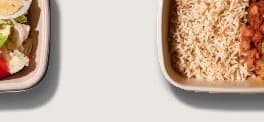 Meal Box - Eggplant Chickpea Masala Briyani