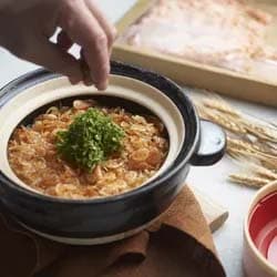Sakura Ebi Claypot Rice