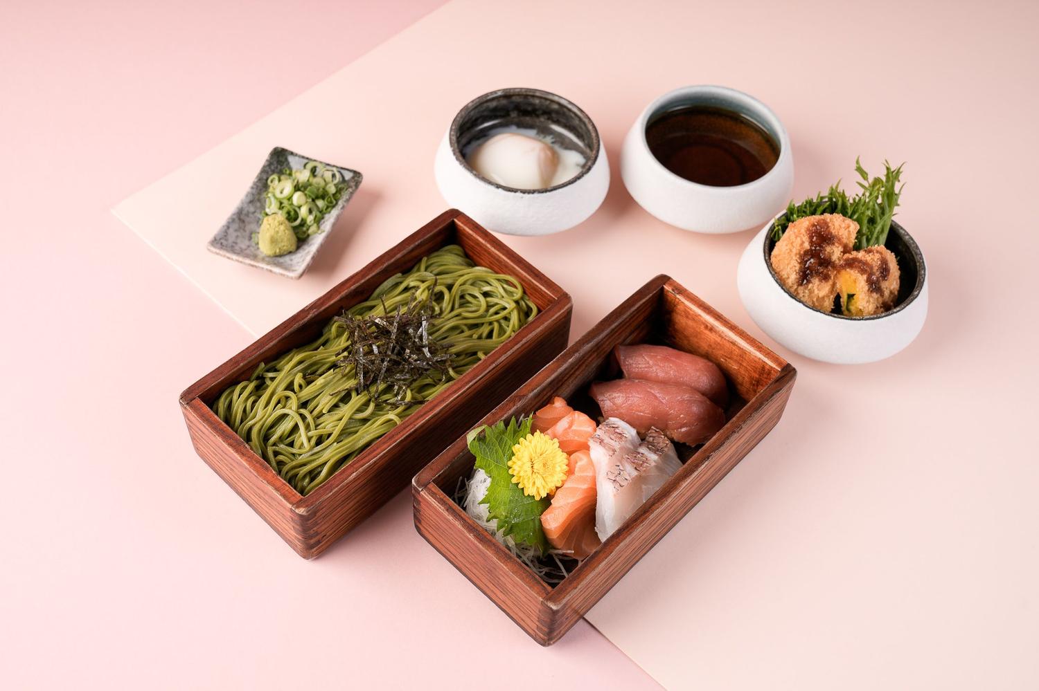 Sushi and Sashimi Chasoba 