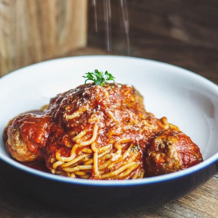 Meatball Marinara Pasta Tray