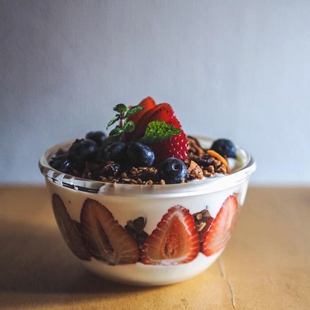 Homemade Granola Bowl 