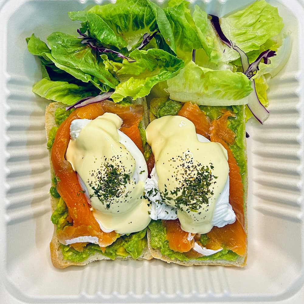 Smoked Salmon Eggs Ben