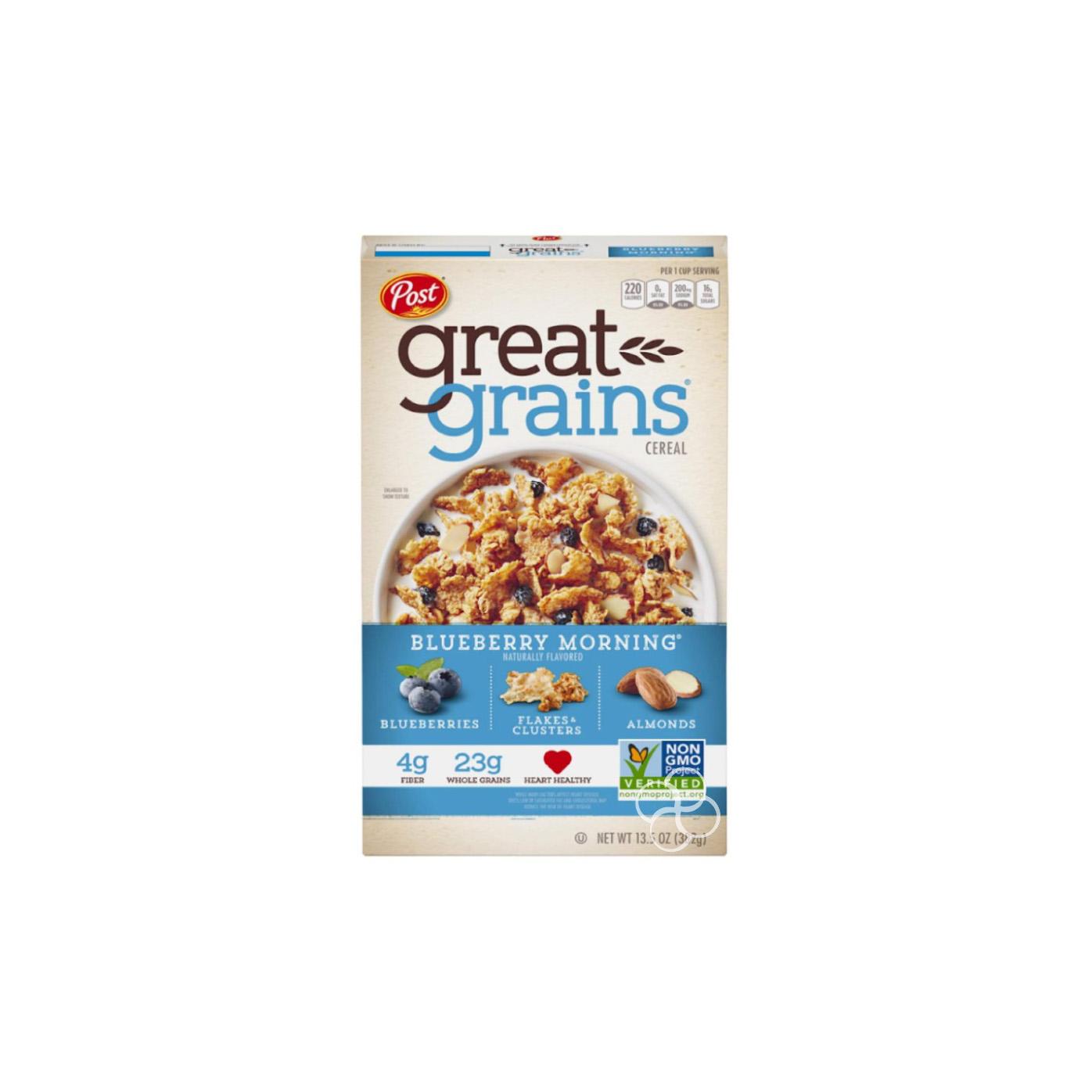 Post Great Grains Blueberry Morning (382g)