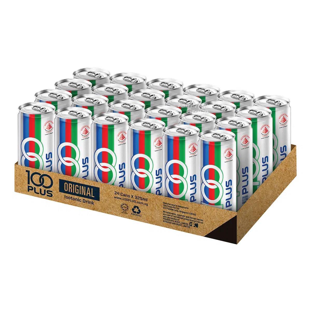 100 Plus Active Isotonic Drink (300ml x 24)