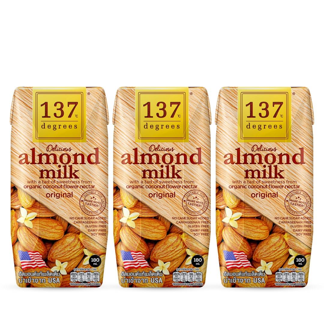 137 Almond Milk Coconut Flower Nectar (180ml x 36)