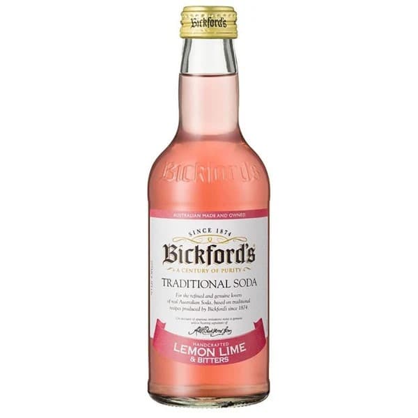 Bickfords Traditional Soda Lemon and Lime Bitters