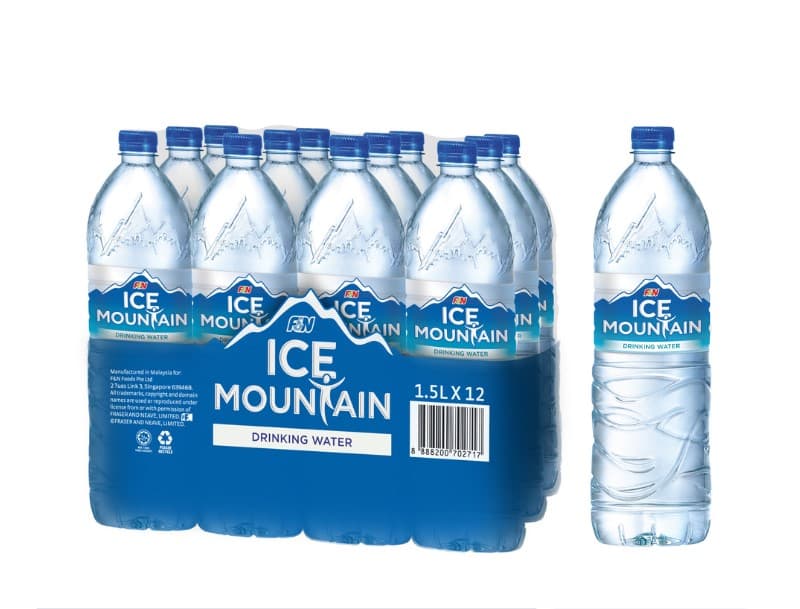 FN Ice Mountain Drinking Water PET (1.5L x 12)