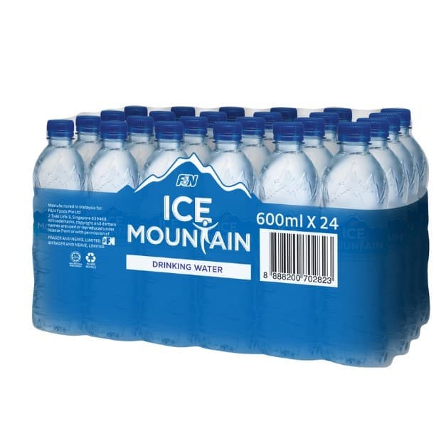 FN Ice Mountain Pure Drinking Water PET (600mlx24)