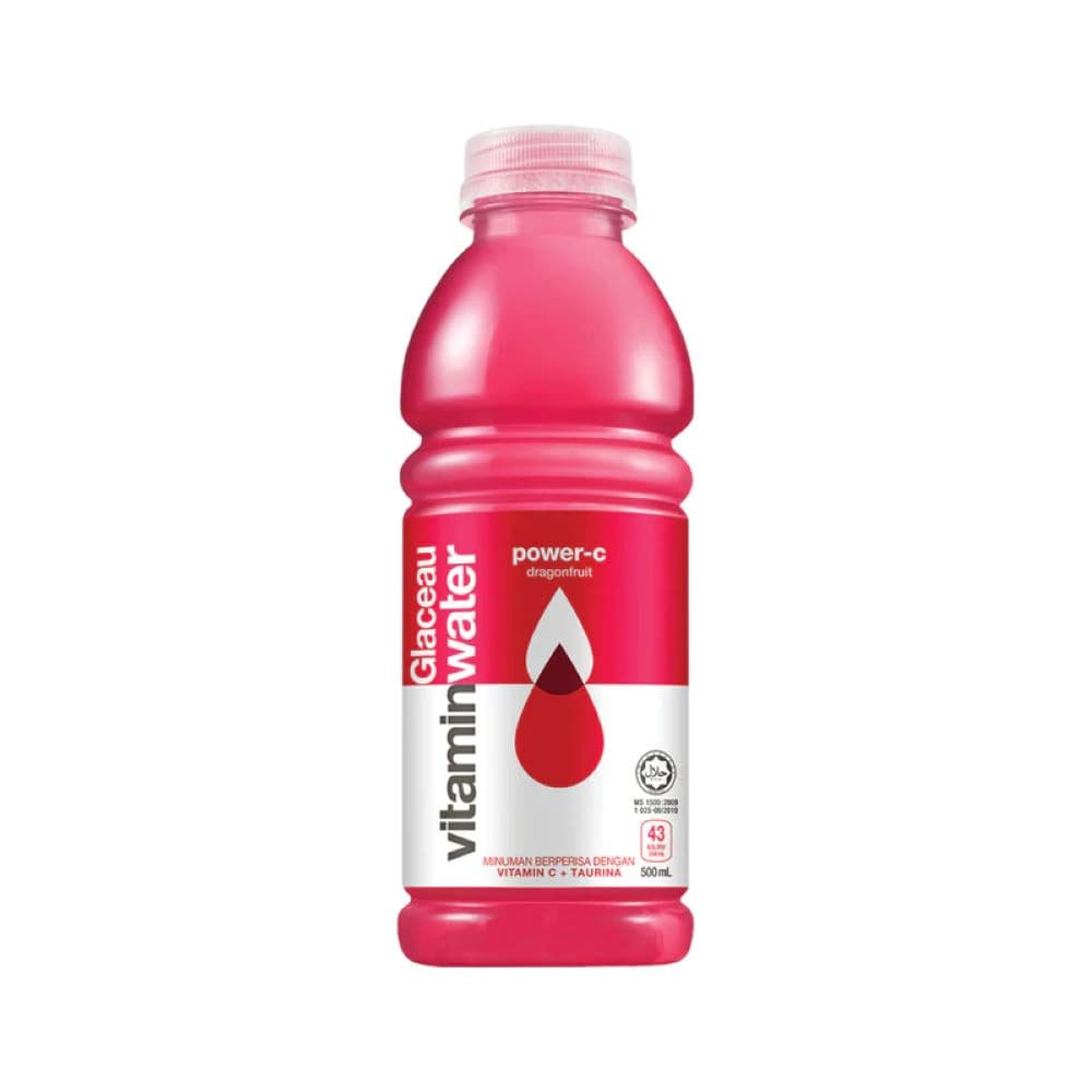 Glaceau Power-C Vitamin Bottle Water Dragonfruit