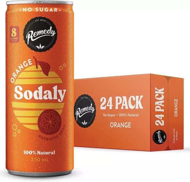 Remedy Sodaly Orange (250ml x 24)