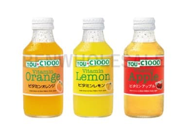 You C1000 Vitamin Drink Orange Glass (140ml x 30)